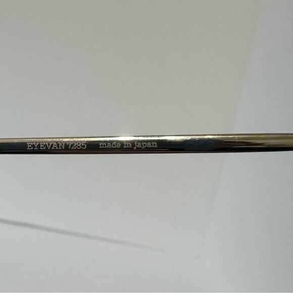 Eyevan 7285 Titanium Rim Sunglasses Style 722 Grey Lens size 49-22-148 - Picture 4 of 6